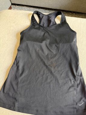 Nike Black Racerback Performance Tank